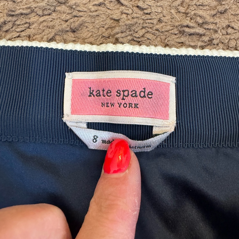 Kate Spade New York Pop Tweed Topper Blazer Jacket Skirt Set Outfit Size 8 $682 - Picture 7 of 13